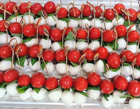 Bocconcini & Cherry Tomato Skewer