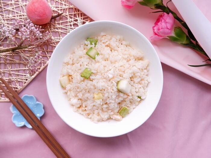 Fried Rice with Dried Scallop and Egg White