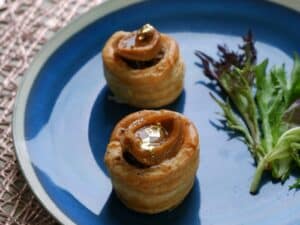 Dried Abalone &Truffle Wild Mushroom Vol-au-vent
