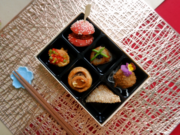 Warm Canapes Box with 6 Canapes