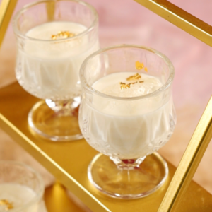 Coconut Panna Cotta with Gum Tragacanth