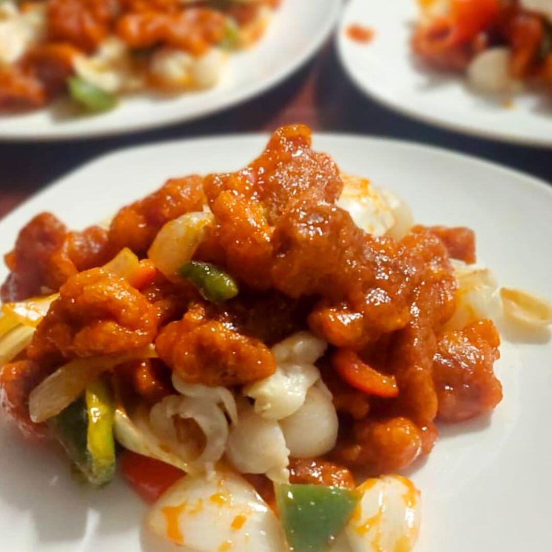 Sweet & Sour Pork with Lychee (CNY)