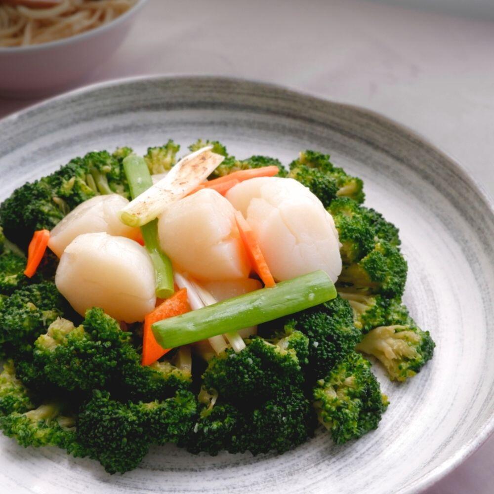 Stir-fried Scallop with Broccoli