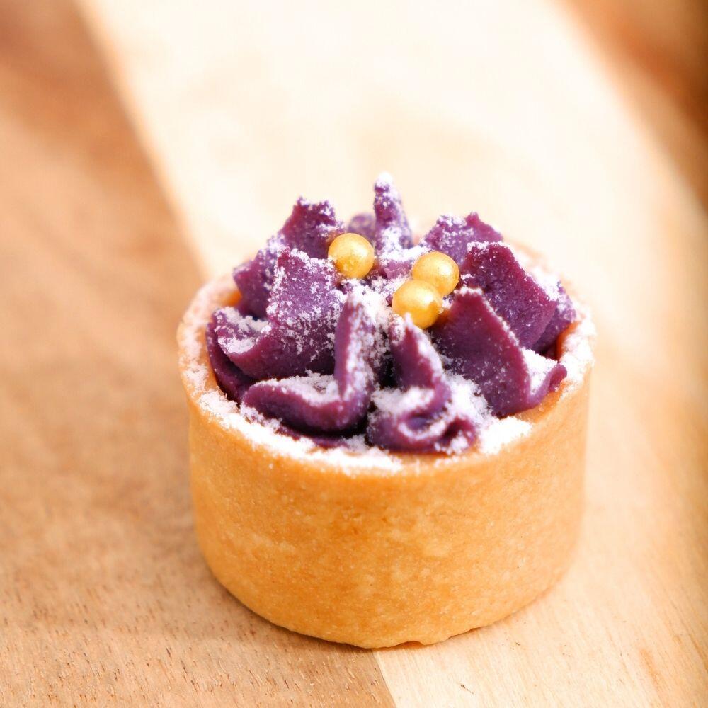 Mini Purple Sweet Potato Tart
