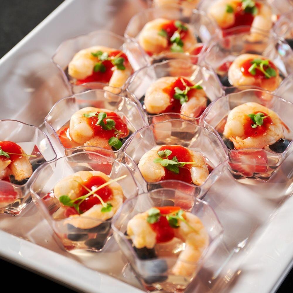 Prawn Cocktail with Champagne Jelly